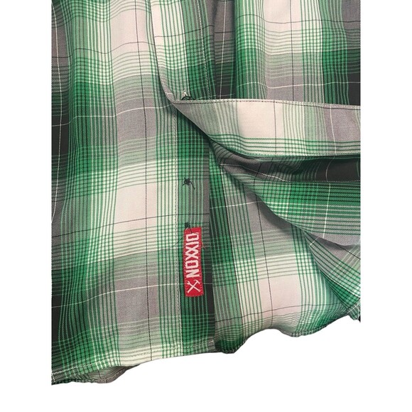 Dixxon Flannel Company Form & Function Work Shirt Mens Green SS Button Up - 2X - Picture 7 of 14
